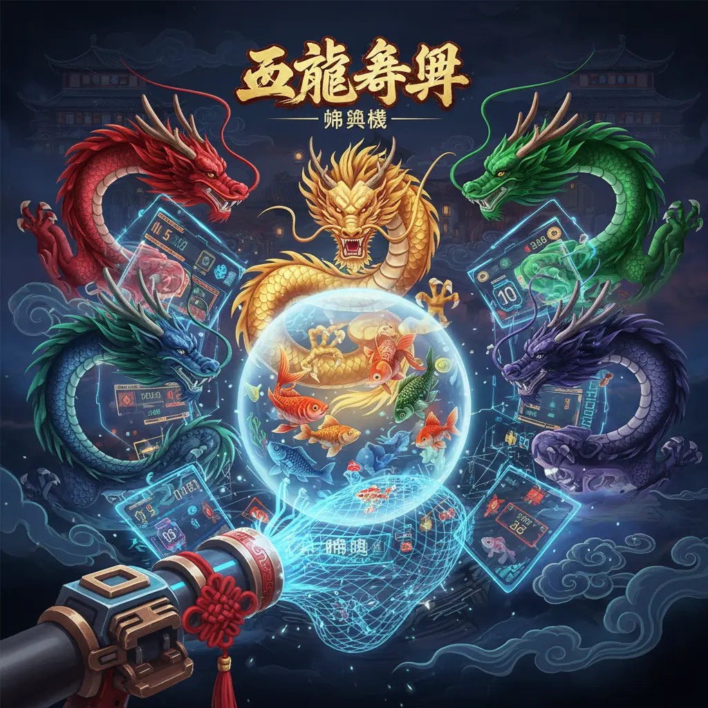 五龍爭霸老虎機 - 捕魚機