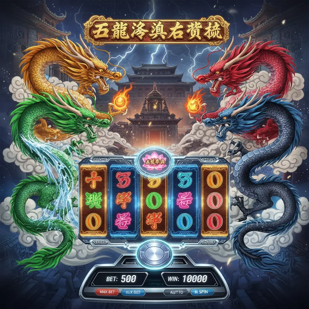 五龍爭霸老虎機 - 五龍爭霸