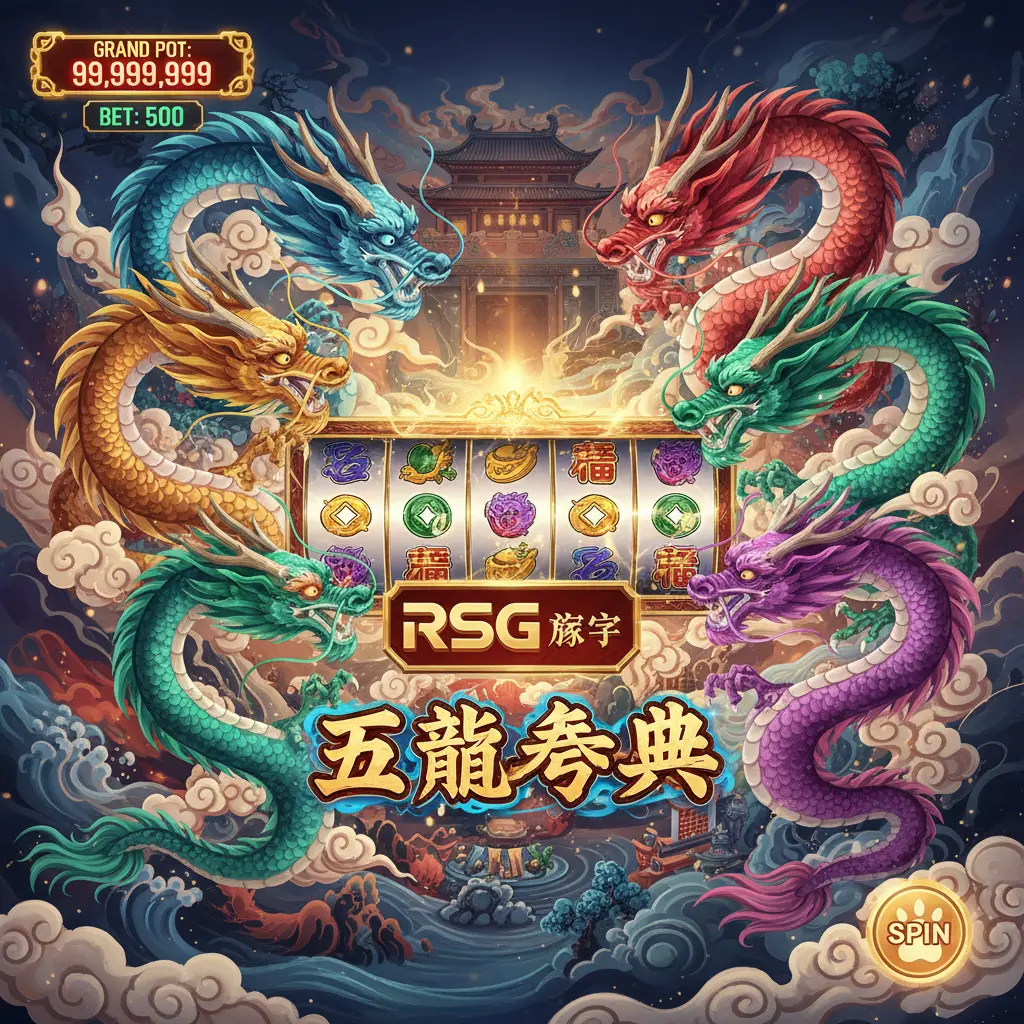 五龍爭霸老虎機 - RSG 皇家