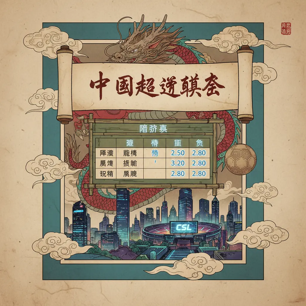 賠率表 - 中國超級聯賽