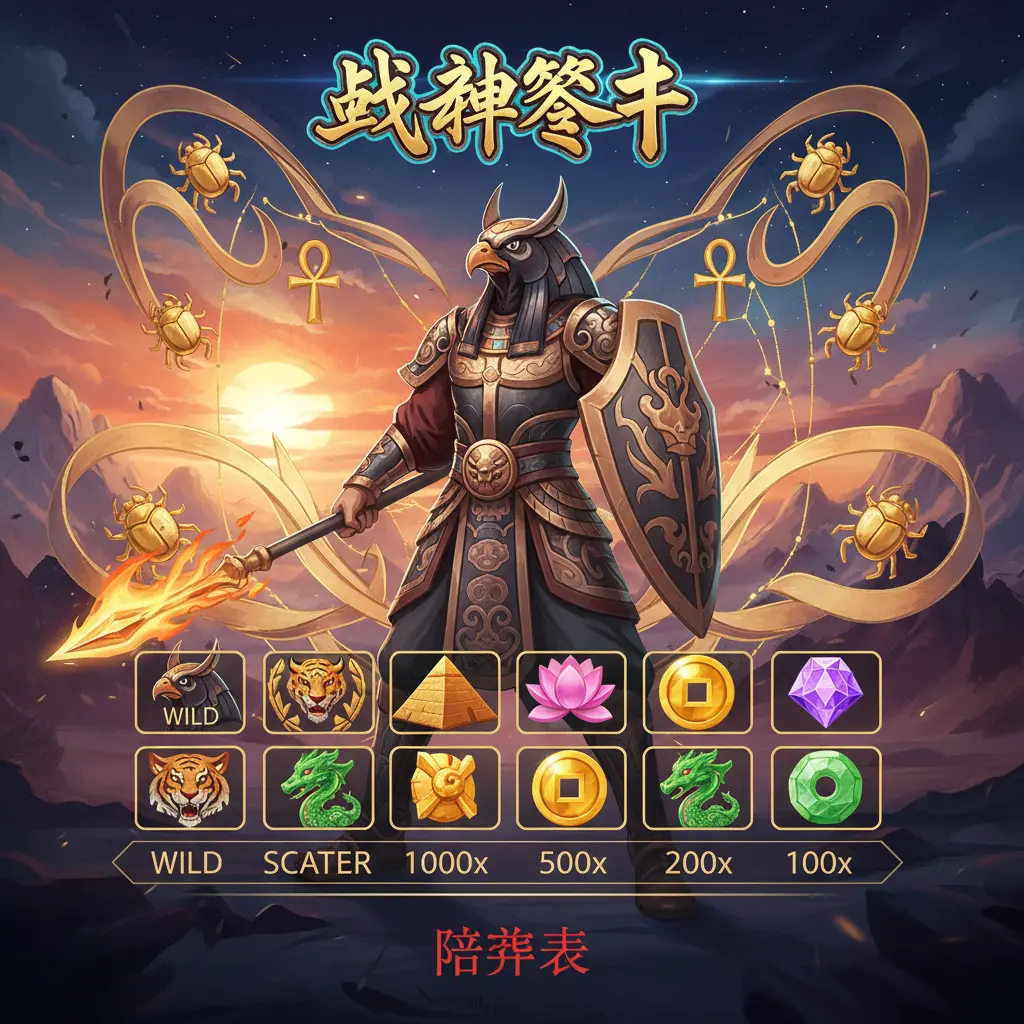 老虎機賠率表 - 戰神賽特