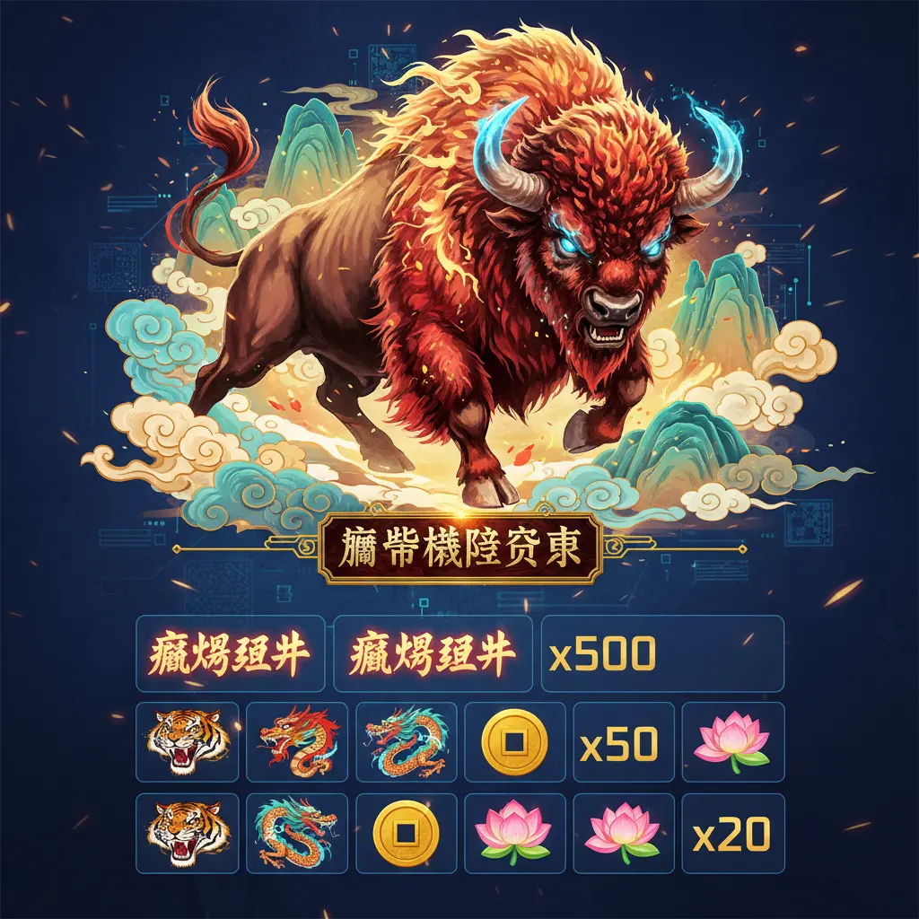 老虎機賠率表 - 瘋狂野牛
