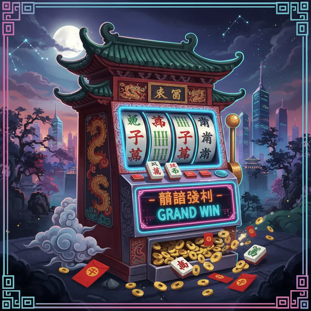 賭場老虎機 - 麻將遊戲