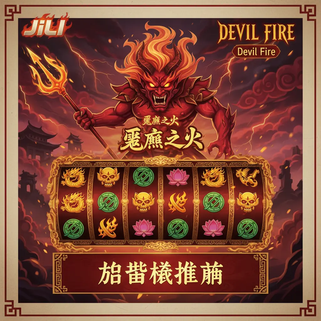 老虎機推薦 - JILI 電子- 惡魔之火 Devil Fire